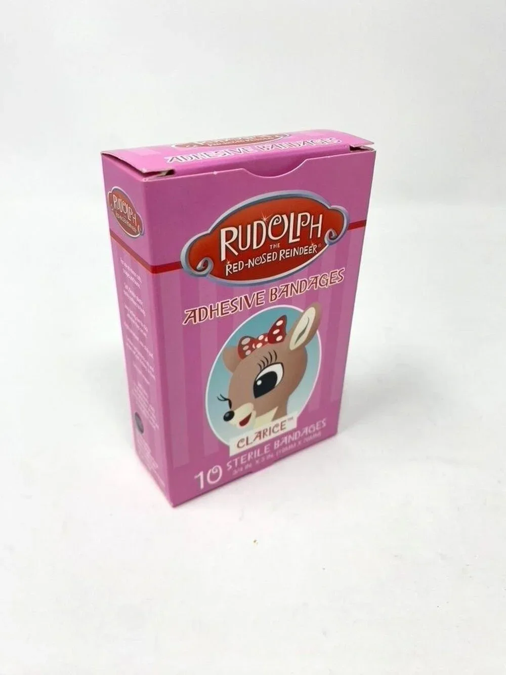 Rudolph The Red Nose Reindeer Clarice 10 Sterile Bandages First Aid Novelty